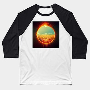 Into the Sun | Ocean View Baseball T-Shirt